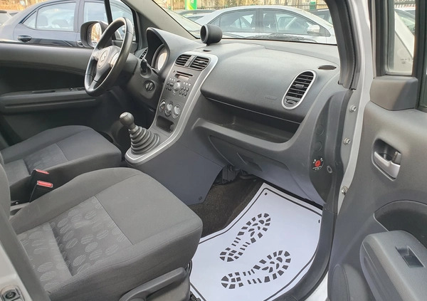 Suzuki Splash cena 16900 przebieg: 100045, rok produkcji 2008 z Warszawa małe 232